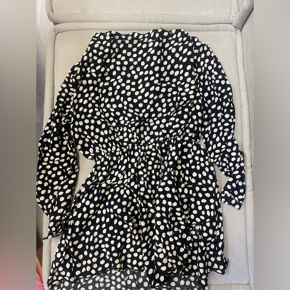 Zara Dotted Mini Dress